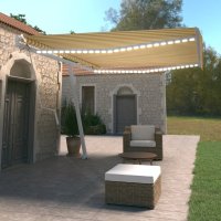 vidaXL Automatische Markise mit LED & Windsensor...