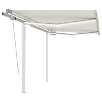 vidaXL Gelenkarmmarkise Einziehbar mit LED 3,5x2,5 m...