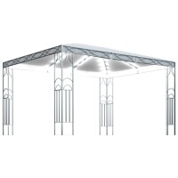 vidaXL Pavillon mit LED-Lichterkette 400x300 cm...