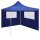 vidaXL Pavillon-Seitenwand mit Fenstern 4x2 m Blau