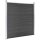 vidaXL Zaunelement Set WPC 872x186 cm Schwarz