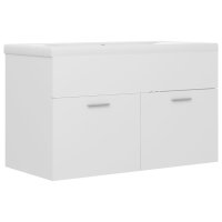 vidaXL Waschbeckenunterschrank mit Einbaubecken...