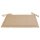 vidaXL Klappbare Gartenstühle mit Kissen 4 Stk. Massivholz Teak