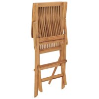 vidaXL Gartenst&uuml;hle 8 Stk. Massivholz Teak