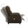vidaXL Massagesessel Elektrisch Braun Stoff