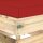 vidaXL Modulares Mittelsofa mit Kissen Grün Imprägniertes Holz