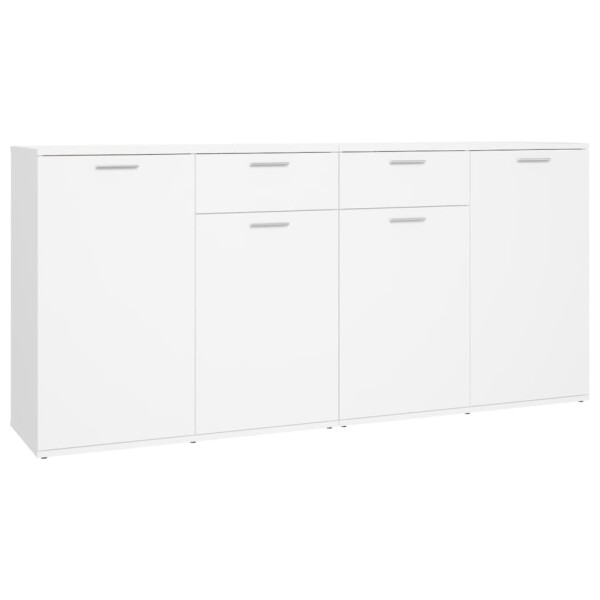 vidaXL Sideboard Wei&szlig; 160x36x75 cm Holzwerkstoff