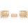 vidaXL 5-tlg. Garten-Lounge-Set Massivholz Kiefer