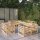 vidaXL 8-tlg. Garten-Lounge-Set Massivholz Kiefer