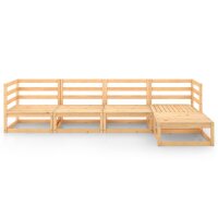 vidaXL 5-tlg. Garten-Lounge-Set Massivholz Kiefer