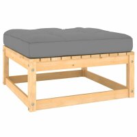 vidaXL 6-tlg. Garten-Lounge-Set mit Kissen Kiefer Massivholz