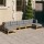 vidaXL 7-tlg. Garten-Lounge-Set mit Kissen Kiefer Massivholz