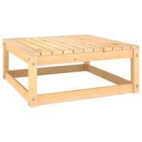 vidaXL 10-tlg. Garten-Lounge-Set mit Kissen Kiefer Massivholz