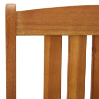 vidaXL Gartenstühle 8 Stk. Massivholz Akazie