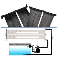 vidaXL Solar-Panel f&uuml;r Poolheizung 4 Stk. 80x620 cm