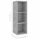 vidaXL 3-tlg. TV-Schrank-Set Betongrau Holzwerkstoff