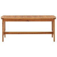 vidaXL Couchtisch 102x50x43 cm Massivholz Akazie