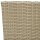 vidaXL Garten-Essst&uuml;hle 4 Stk. Poly Rattan Beige