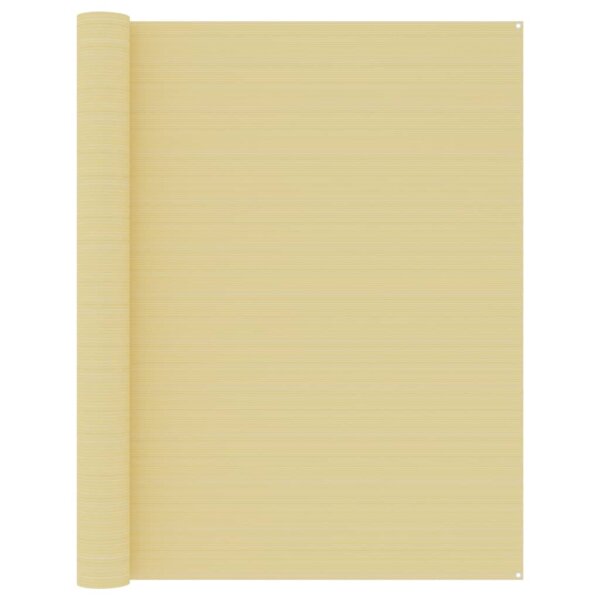 vidaXL Zeltteppich 250x450 cm Beige