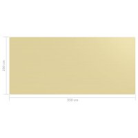 vidaXL Zeltteppich 250x550 cm Beige