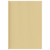 vidaXL Zeltteppich 400x400 cm Beige