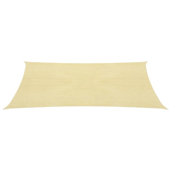 vidaXL Sonnensegel 160 g/m&sup2; Beige 2x3 m HDPE