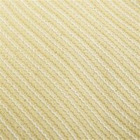 vidaXL Sonnensegel 160 g/m² Beige 3/4x2 m HDPE