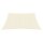 vidaXL Sonnensegel 160 g/m&sup2; Creme 3x3 m HDPE