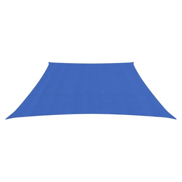 vidaXL Sonnensegel 160 g/m&sup2; Blau 3/4x2 m HDPE