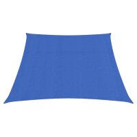 vidaXL Sonnensegel 160 g/m² Blau 3/4x2 m HDPE