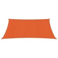 vidaXL Sonnensegel 160 g/m&sup2; Orange 3,6x3,6 m HDPE