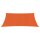 vidaXL Sonnensegel 160 g/m&sup2; Orange 3,6x3,6 m HDPE