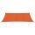 vidaXL Sonnensegel 160 g/m&sup2; Orange 2x5 m HDPE