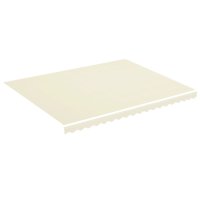 vidaXL Markisenbespannung Creme 4,5x3,5 m