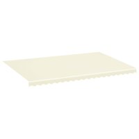 vidaXL Markisenbespannung Creme 5x3,5 m
