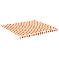 WOWONA Markisenbespannung Gelb und Orange 4x3,5 m