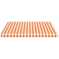 WOWONA Markisenbespannung Gelb und Orange 4x3,5 m