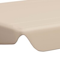 vidaXL Ersatzdach f&uuml;r Hollywoodschaukel Beige 150/130x70/105 cm