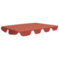 vidaXL Ersatzdach f&uuml;r Hollywoodschaukel Terrakotta-Rot 150/130x70/105 cm