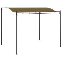 vidaXL Pavillon 3x2,5 m Taupe 180 g/m²