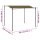 vidaXL Pavillon 3x2,5 m Taupe 180 g/m&sup2;