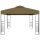 vidaXL Pavillon 3x4 m Taupe 180 g/m&sup2;