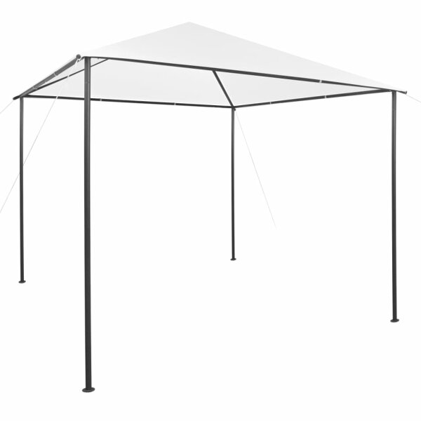 vidaXL Pavillon 3x3x2,9 m Wei&szlig; 180 g/m&sup2;