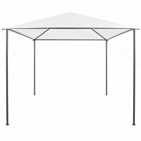 vidaXL Pavillon 3x3x2,9 m Wei&szlig; 180 g/m&sup2;