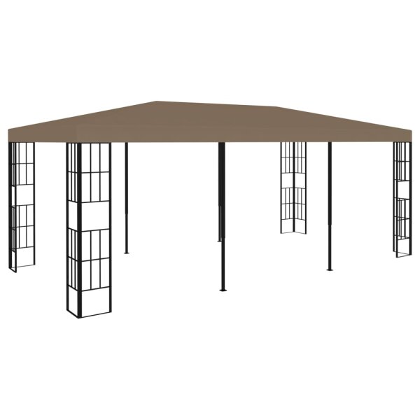 vidaXL Pavillon 6x3 m Taupe