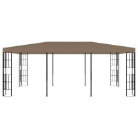 vidaXL Pavillon 6x3 m Taupe