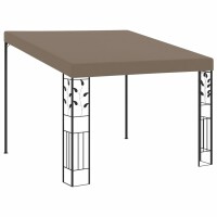 vidaXL Wand-Pavillon 3x3x2,5 m Taupe