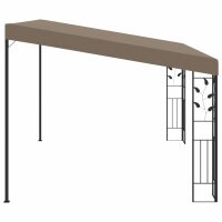 vidaXL Wand-Pavillon 4x3x2,5 m Taupe