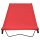 vidaXL Campingbett 180x60x19 cm Oxford-Gewebe und Stahl Rot