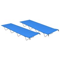 vidaXL Campingbetten 2 Stk. 180x60x19 cm Oxford-Gewebe...